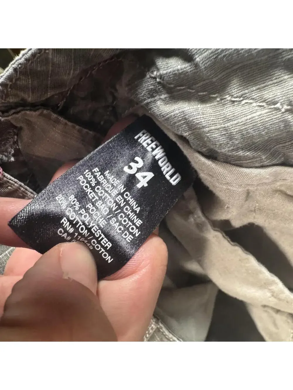 Y2K baggy camo cargo shorts